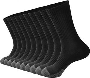 GKX Cushioned Heavy Duty Boot Socks For Men, 10-Pair