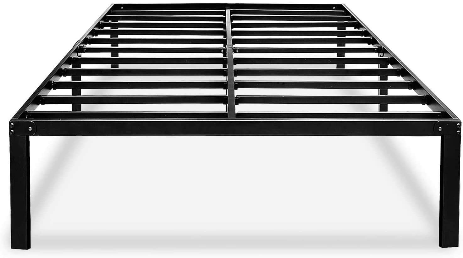 HAAGEEP 14-Inch Metal Platform Queen Bed Frame