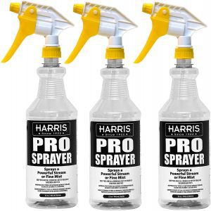 Spray Bottle 16 Ounce 4-Pack - Heavy-Duty, BPA-Free Plastic Spray Bottles  for Cleaning, Gardening, Auto Detailing - Leak-Proof, Adjustable Nozzle  Mist