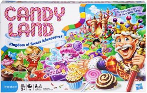 Hasbro Candy Land Color & Counting Board Game For All Ages