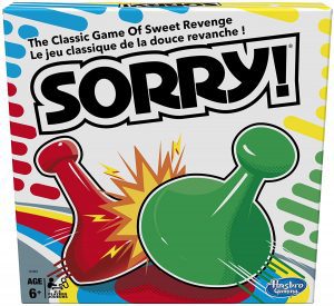 Hasbro Sorry! Board Game For All Ages