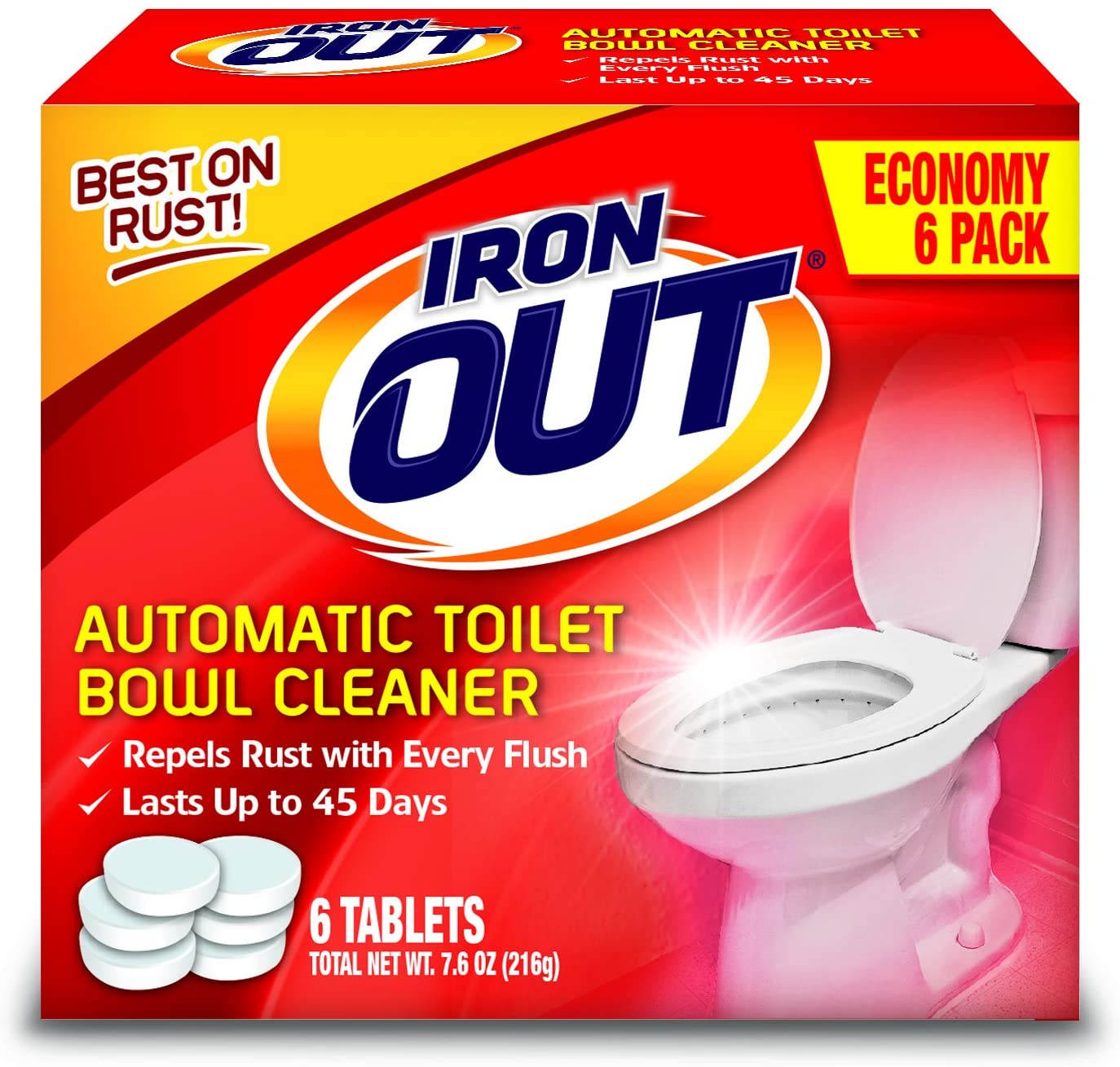 Iron OUT Rust Remover Toilet Bowl Cleaner