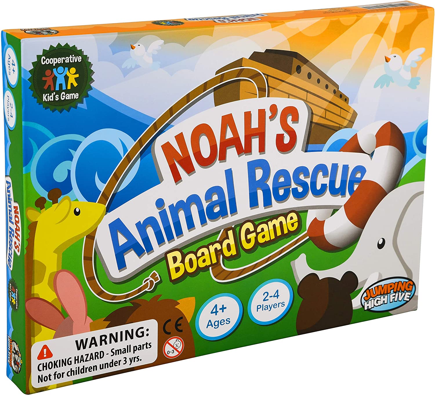 Jumping High Five Noah’s Animal Rescue! Team-Buliding Board Game For All Ages