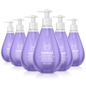 Method 6-Pack Plant-Based Gel Hand Soap, French Lavender Scent
