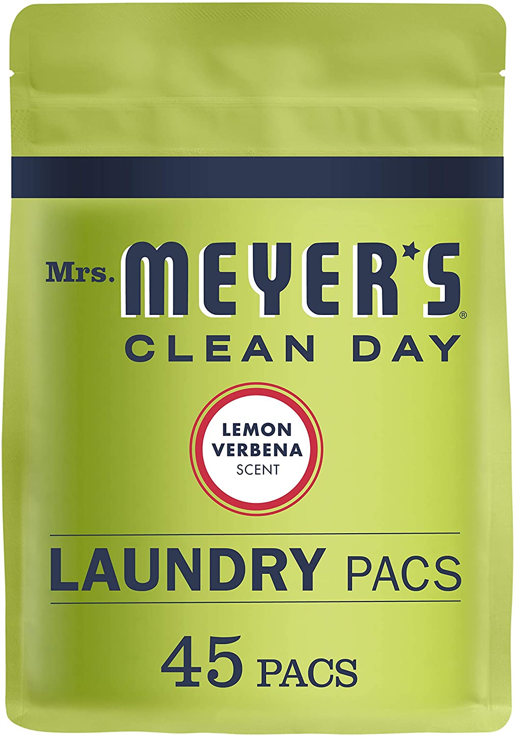 Mrs. Meyer’s Clean Day Plant-Derived Laundry Detergent Pods, 45-Count