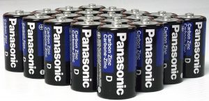 Panasonic Heavy-Duty Carbon Zinc D Batteries, 24-Pack