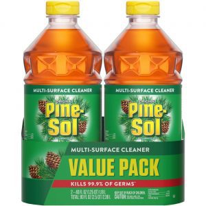 Pine-Sol 40-Ounce Pine Scent All Purpose Cleaner Concentrate, 2-Pack