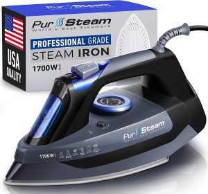 PurSteam Professional 1700W Even-Heat Iron