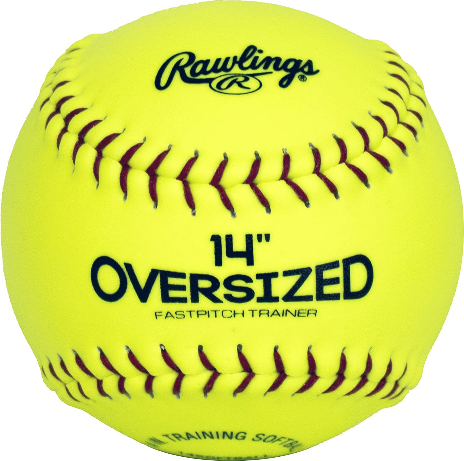 Rawlings 14-Inch Raised-Seam Trainer Softball For Pitchers