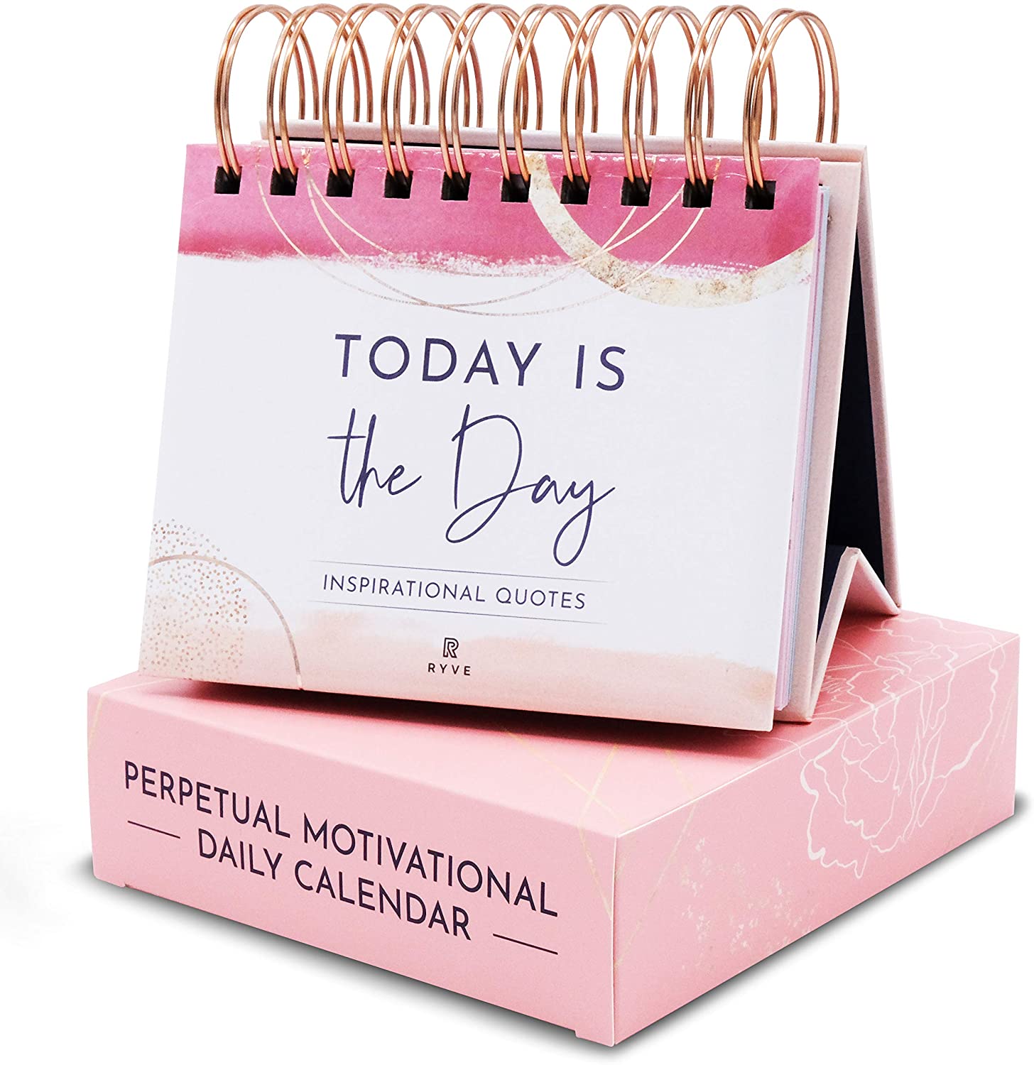 RYVE Motivational Daily Calendar Office Desk Decoration