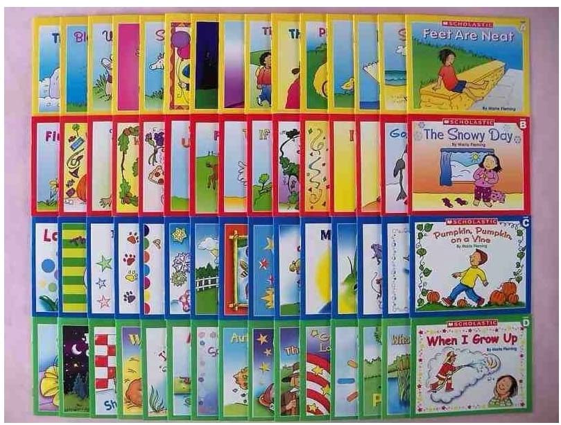 Scholastic Early Readers Booklets For Kindergarten, 60-Count