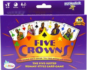 SET Enterprises Five Crowns Rummy-Style Card Game