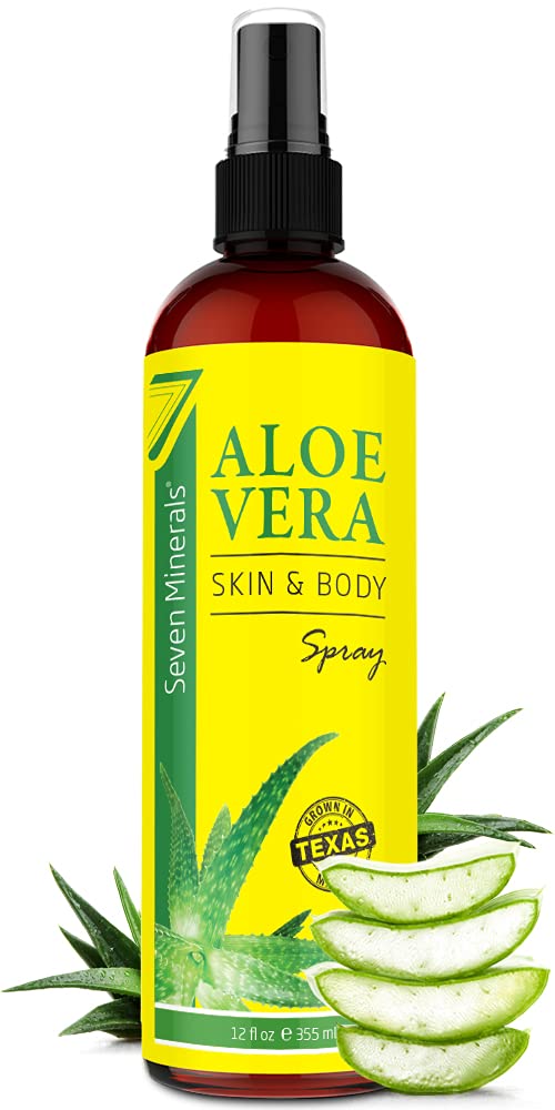Seven Minerals Rapid Absorbing Organic Aloe Vera Spray