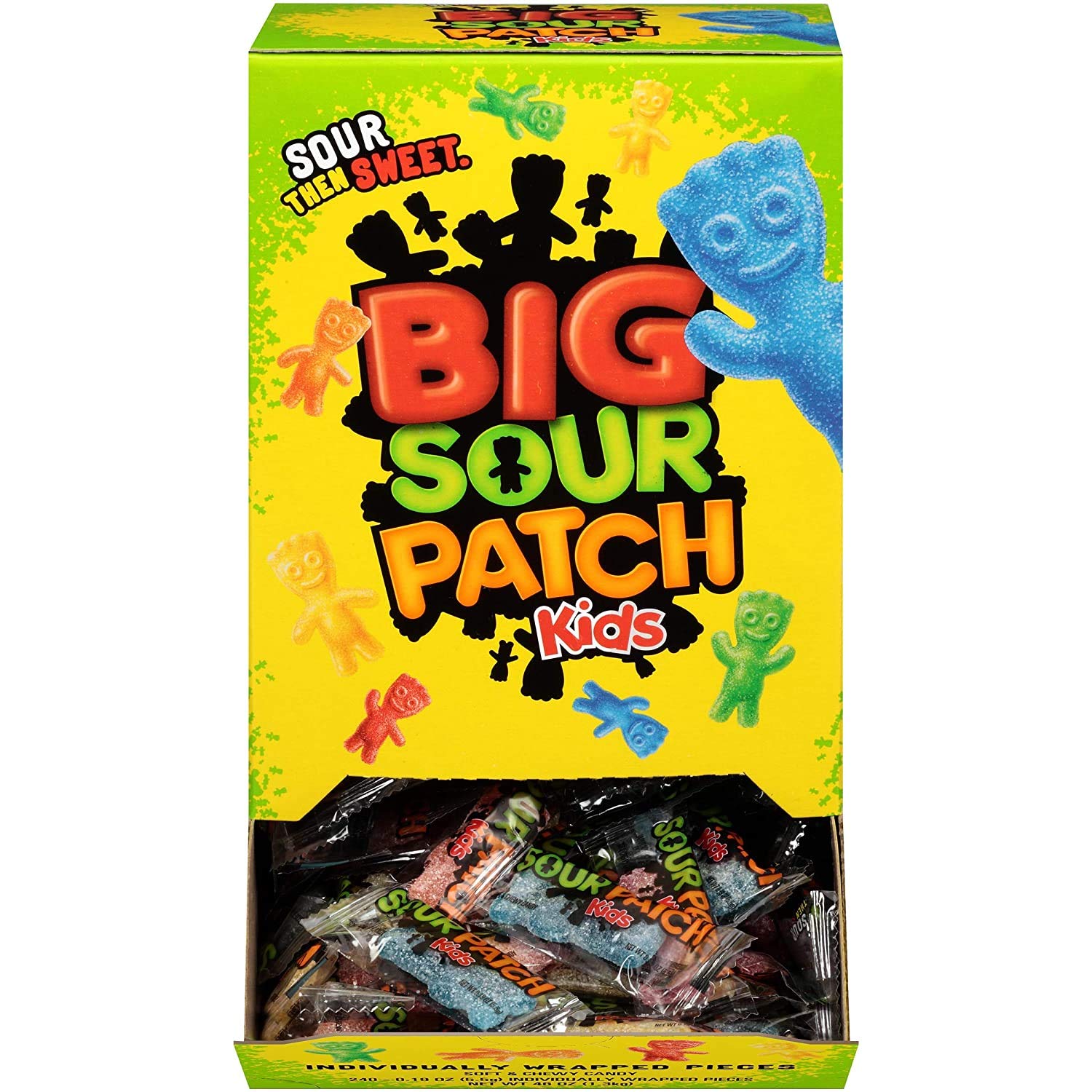 Sour Patch Kids 240-Count Chewy Candy, Individually Wrapped