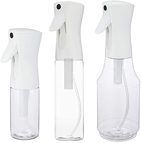The Bucko BPA Free Misting Spray Bottles, 3-Pack