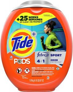 Tide HE 4-In1 Laundry Detergent PODS, Febreze Sport Odor Defense