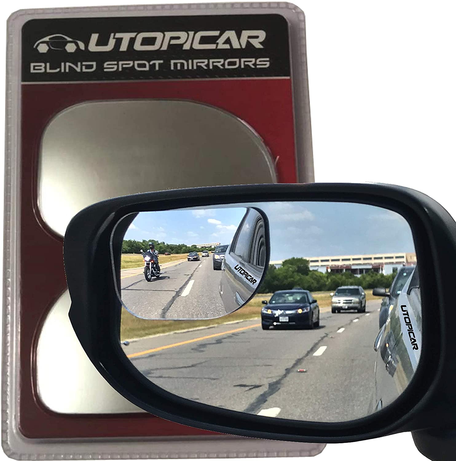 Utopicar XL Truck & Van Blind Side Mirror, 2-Pack
