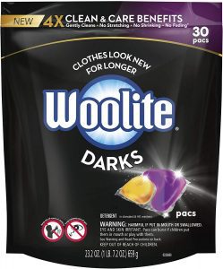 Woolite Non-Fade Laundry Detergent Pods For Dark Clothes, 30-Count