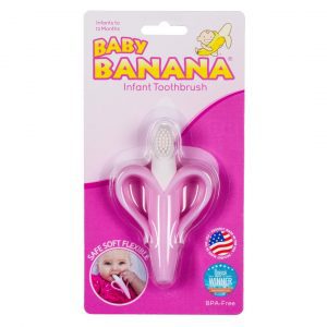 Baby Banana Massaging Toothbrush & Teething Toy