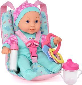 Dolls To Play Little Mommy Traveling Baby Doll & Accessories