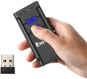 Eyoyo Lightweight Miniature Bluetooth Barcode Scanner
