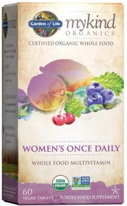 Garden of Life Organic Whole-Food Multi-Vitamin For Women, 60-Count