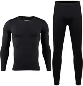 HEROBIKER Breathable Compression Thermals Set