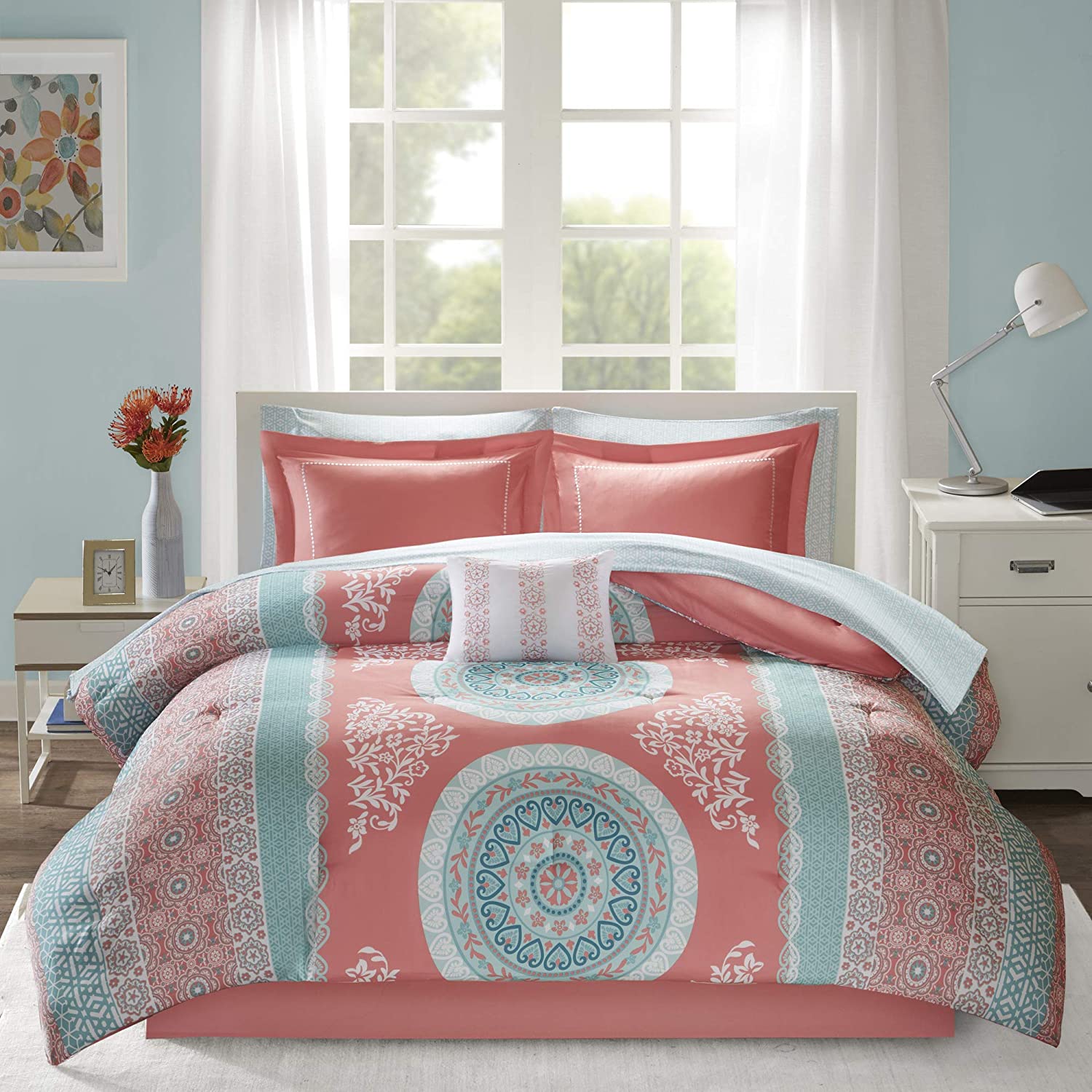 Intelligent Design Boho Chic Full Size Bed Set, 9-Piece