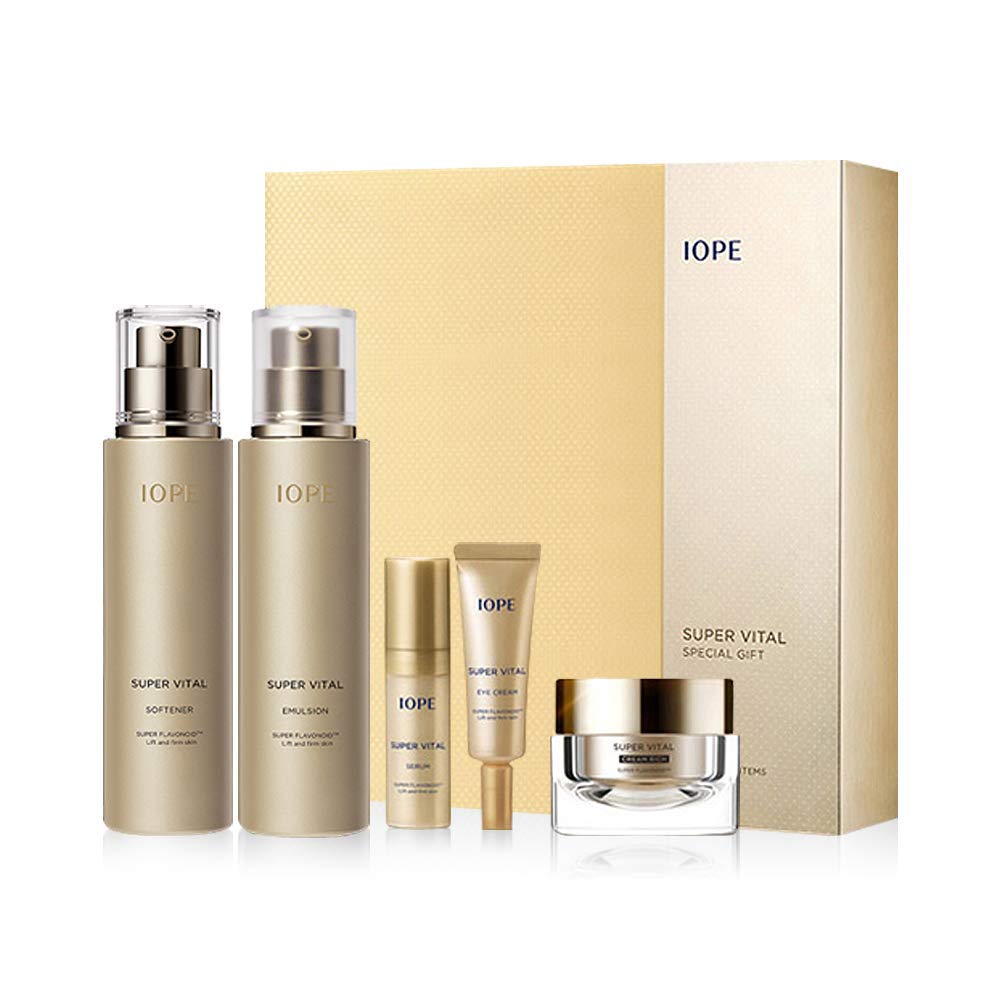 IOPE Super Vital Skin Rejuvenating Korean Cosmetics Set