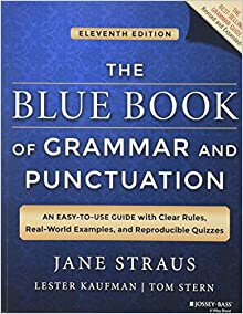 Jane Straus The Blue Book Of Grammar And Punctuation