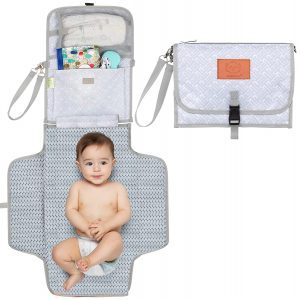 KeaBabies Easy Clean Padded At-Home Changing Station