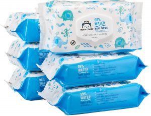 Mama Bear Reclosable Baby Wipes, 72-Count