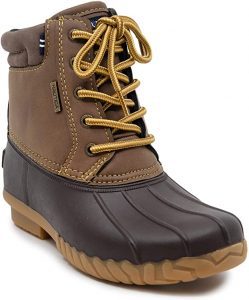 Nautica Rubber Sole Ankle Girls’ Duck Boots