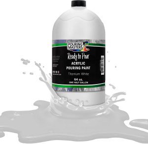 Pouring Masters 64-Ounce Premixed Color-Flow Pour Paint, Set Of 1