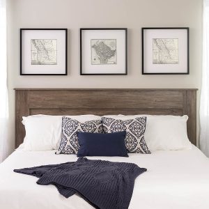 Prepac Select Driftwood Panel Headboard For King Size Beds
