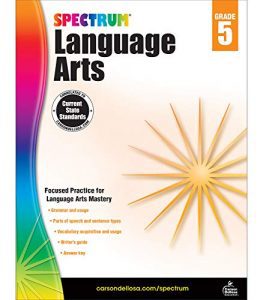 Spectrum Language Arts Workbook For Grade 5