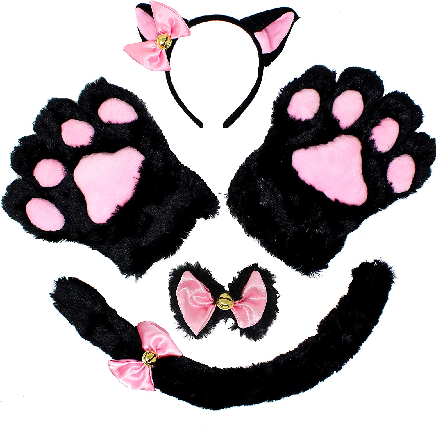 Spooktacular Creations One Size Fits All Easy Wear Black Cat Costume