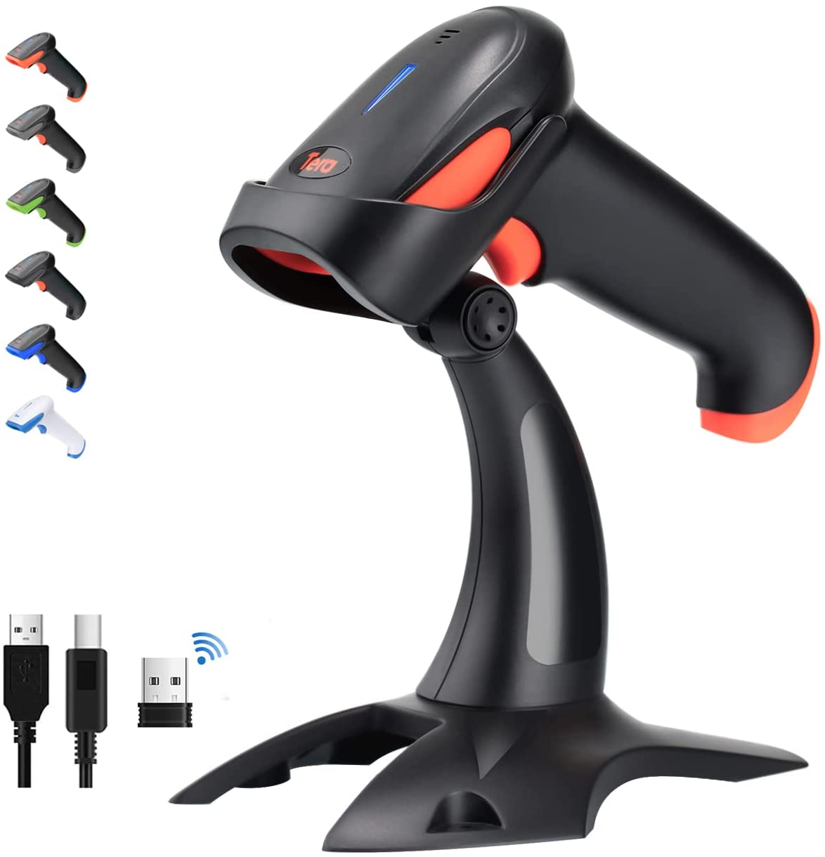 Tera Shockproof Silicone Shell Bluetooth Barcode Scanner