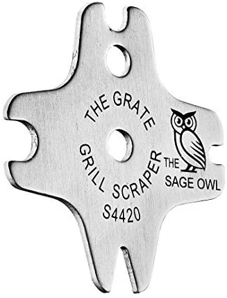 The Sage Owl Heavy-Duty Grill Scrubber Gift For Men