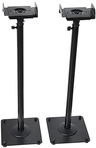 VideoSecu 180-Degree Rotation Speaker Stands,  2-Pack