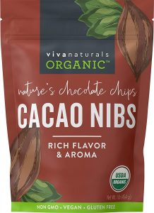 Viva Naturals Nutrient-Dense Cacao Nibs For Snacking & Baking