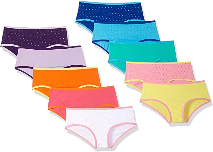  Boboking Teen Girls Cotton Period Panties Big Girls Breathable Briefs  Women Underwear XS: Clothing, Shoes & Jewelry