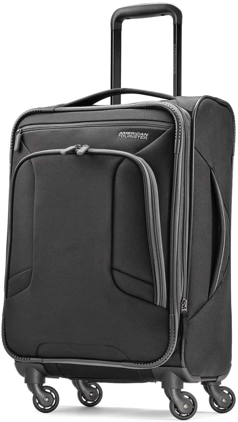 American Tourister Multi-Directional Soft Shell Suitcase, 21-Inch