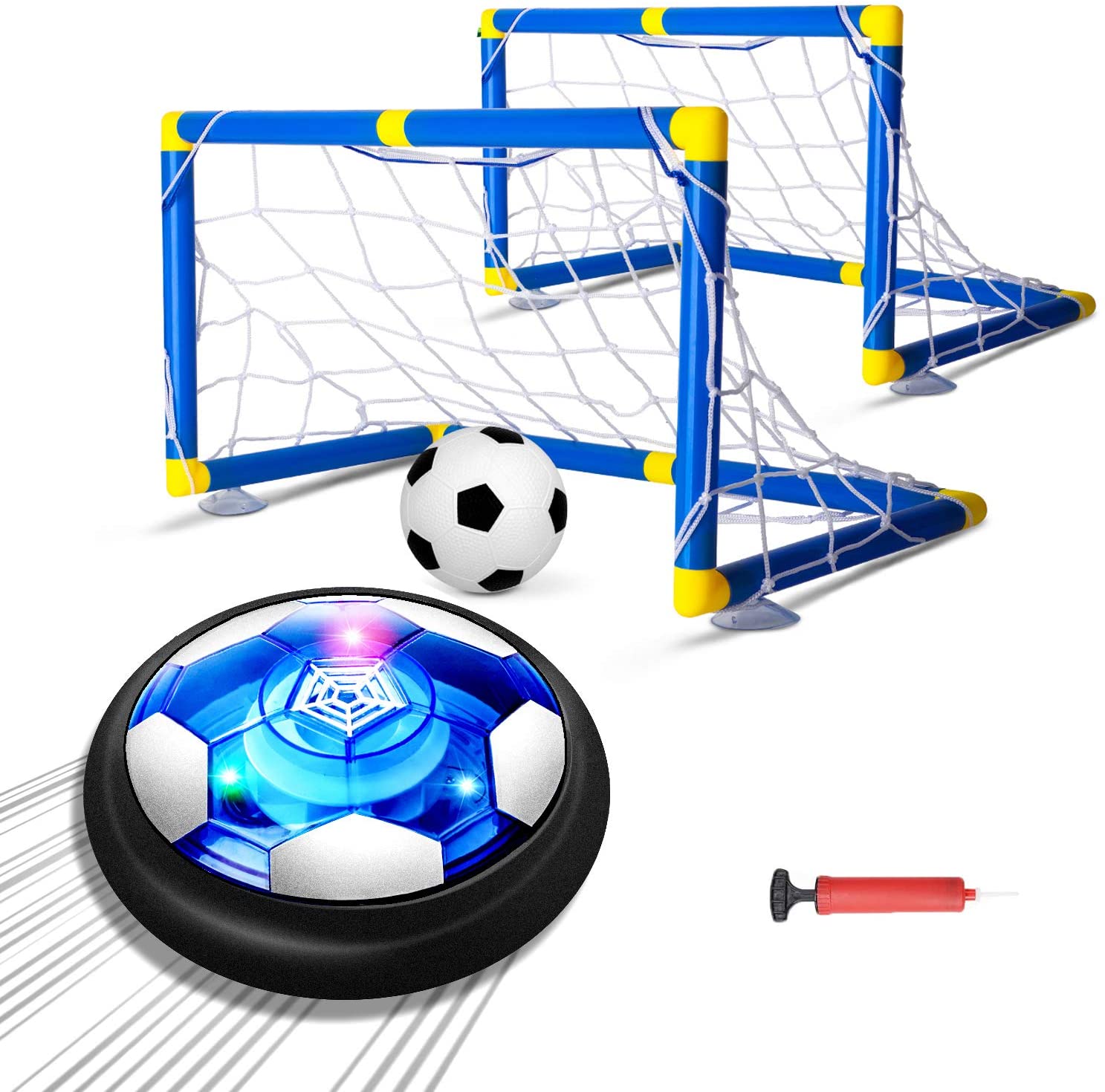 AOKESI USB Rechargeable Hover Soccer Ball & Goals Set