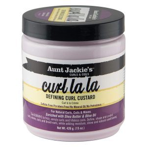Aunt Jackie’s Shea & Olive Oil Cream Curl Products For Natural Hair, 15 Ounce