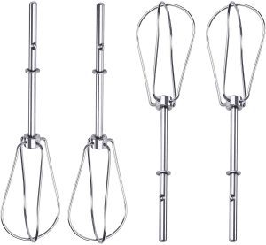 BlueStars Whirlpool Compatible Hand Mixer Replacement Beaters, 4-Count