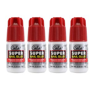 Cala Salon-Standard Long-Lasting Professional Nail Glue, 4-Piece