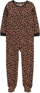Carter’s Polyester Fleece Zipper Footie Pajamas For Kids