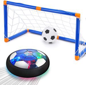 CUKU Multi-Surface Rechargeable Hover Soccer Ball & Goals Set