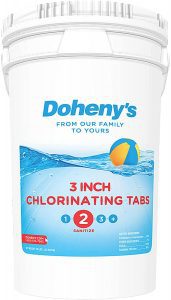 Doheny’s Sanitizing Chlorine Pool Tablets, 3-Inch